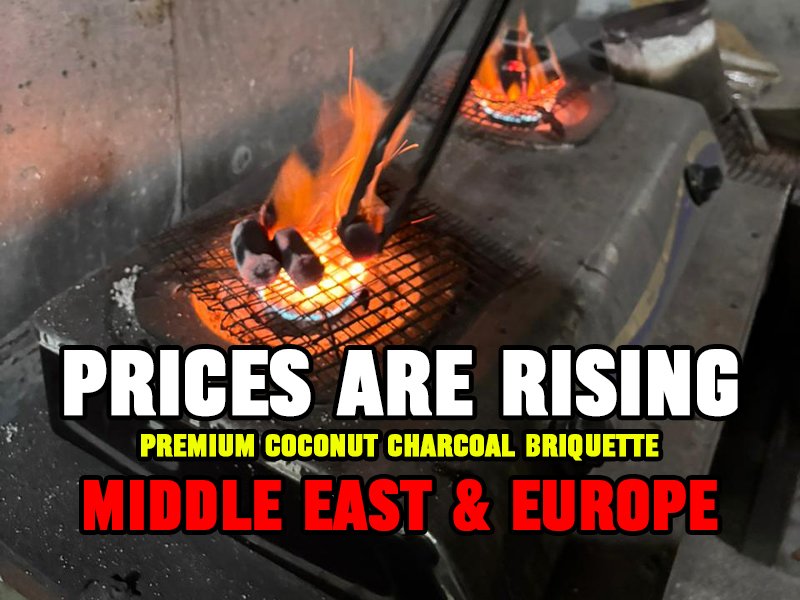Coconut Charcoal Briquette