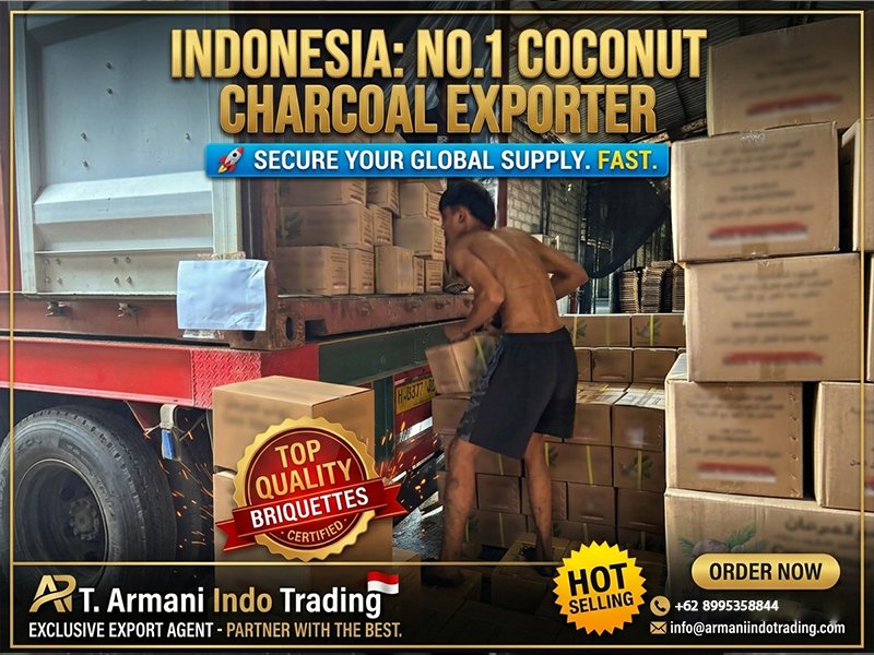 Coconut Charcoal Briquette