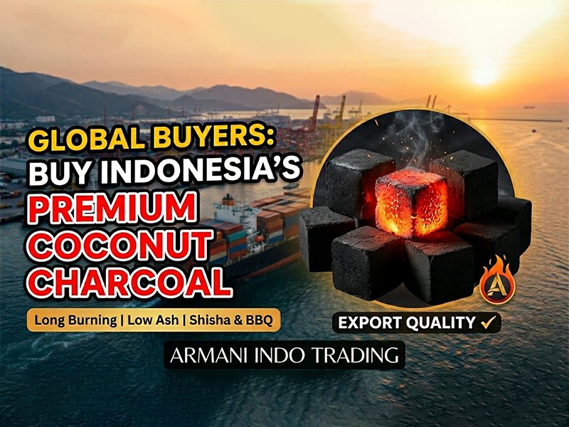 Coconut Charcoal Briquette