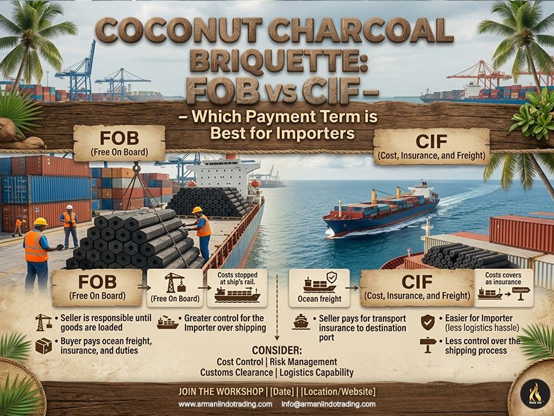 coconut charcoal briquette