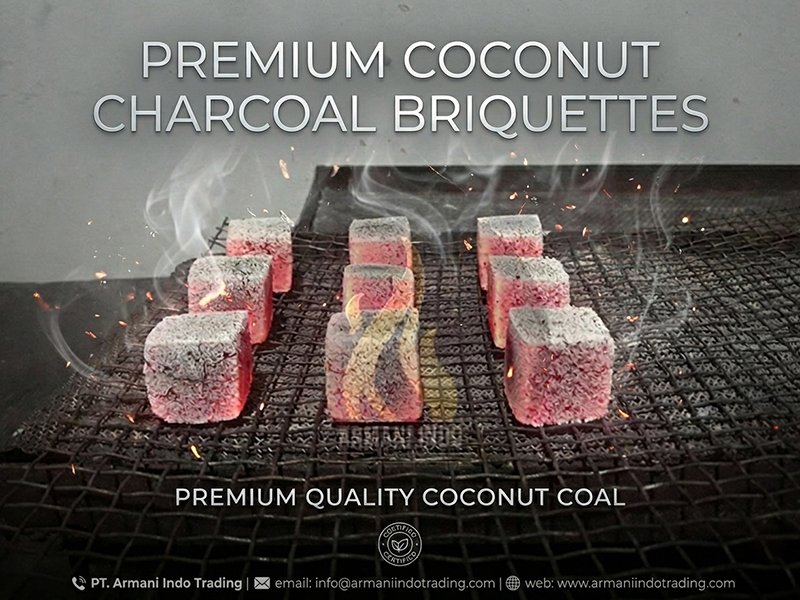 Coconut Charcoal Briquette