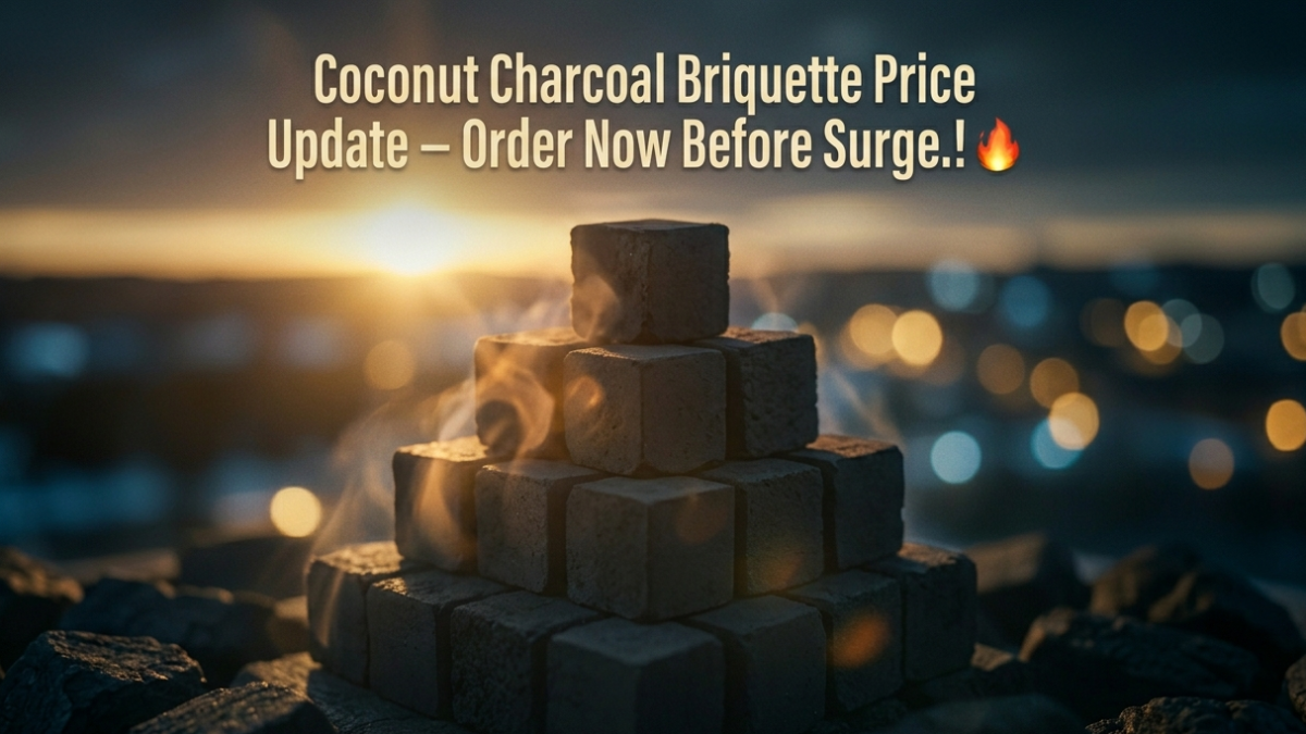 Coconut Charcoal Briquette