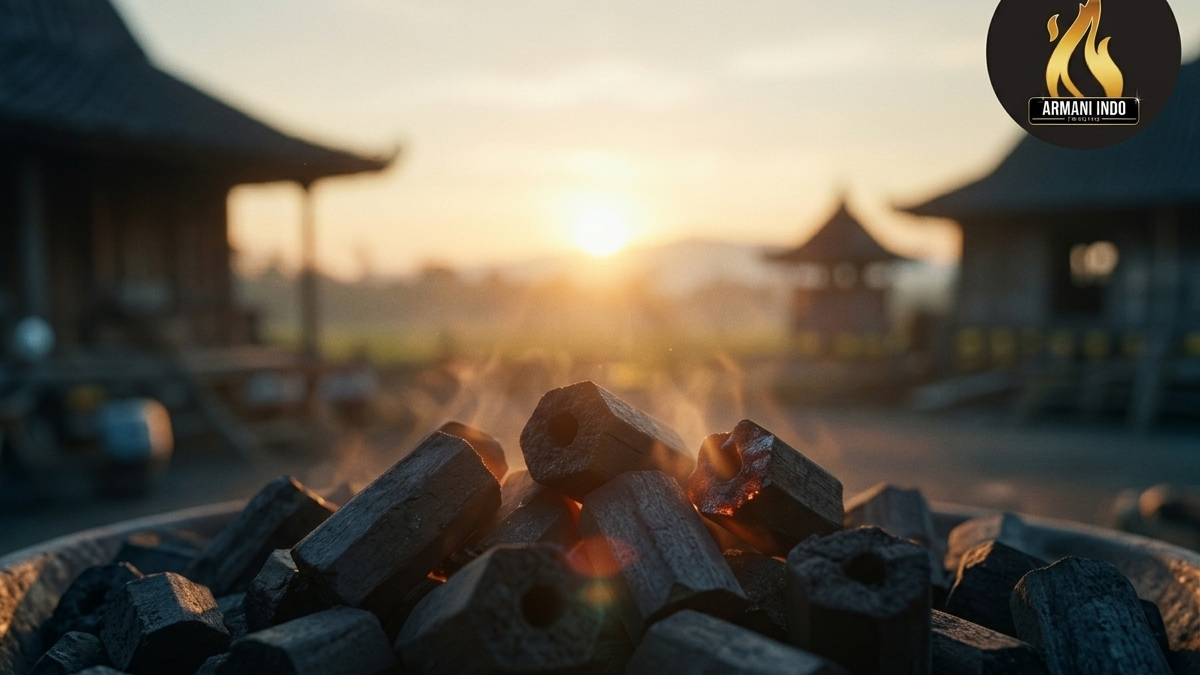 Coconut Charcoal Briquette