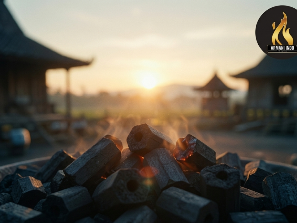 Coconut Charcoal Briquette