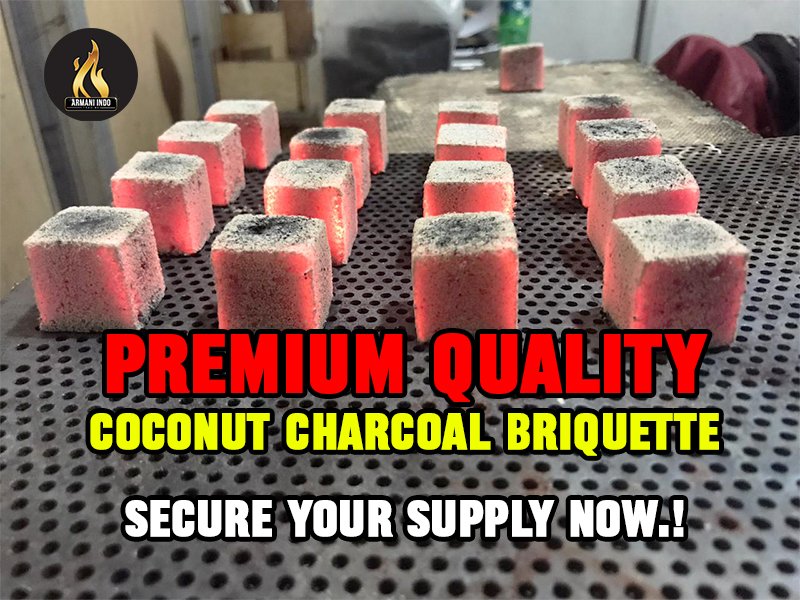 Coconut Charcoal Briquette