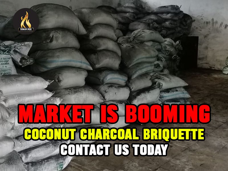 Coconut Charcoal Briquette