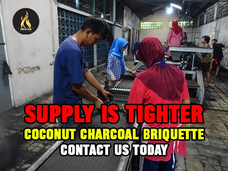 Coconut Charcoal Briquette