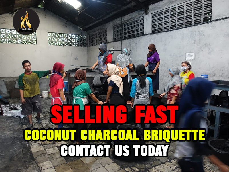 Coconut Charcoal Briquette