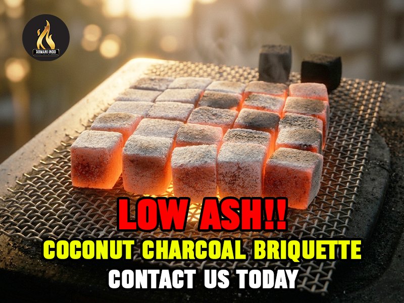 Coconut Charcoal Briquette