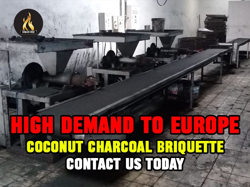Coconut Charcoal Briquette Factory