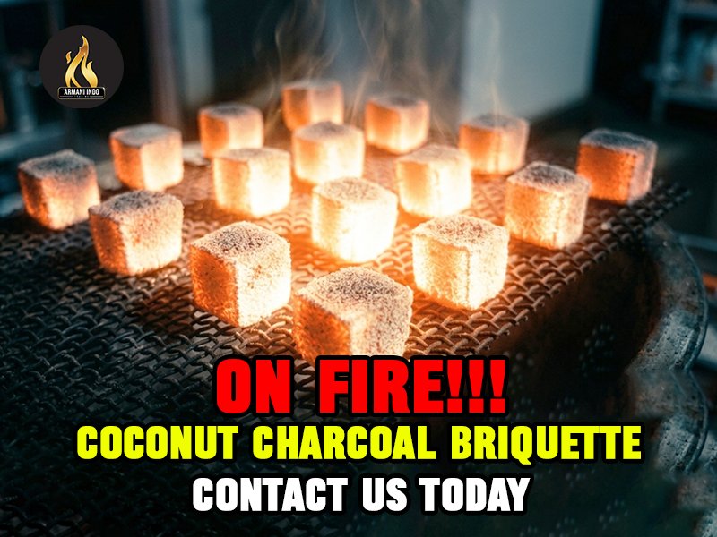 Coconut Charcoal Briquette