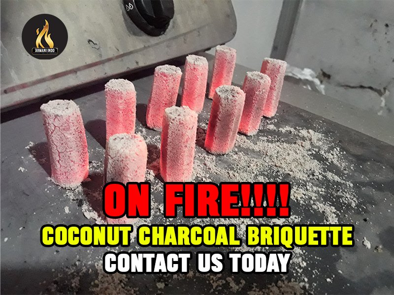Coconut Charcoal Briquette