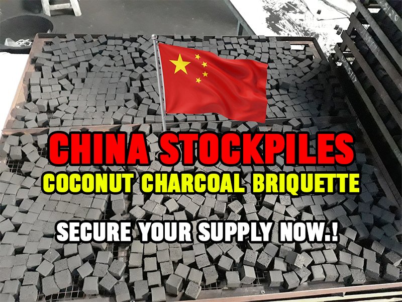 Coconut Charcoal Briquette