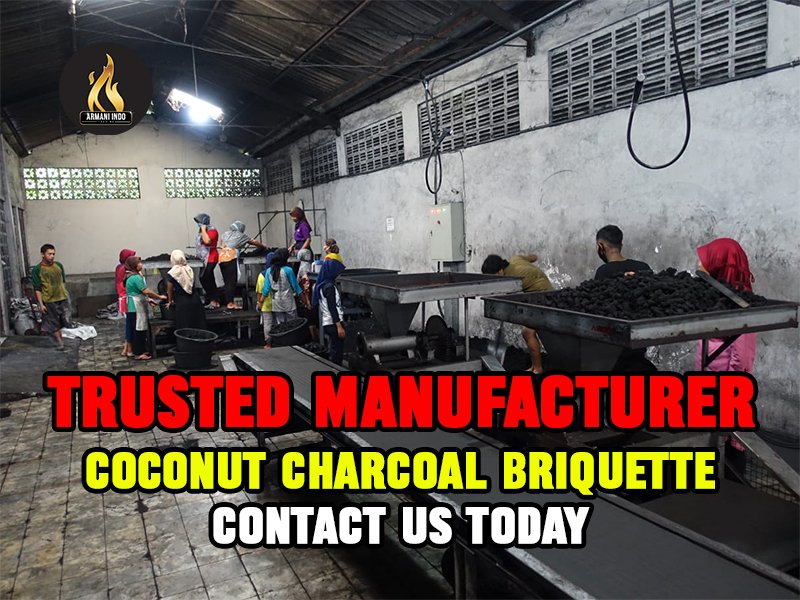 Coconut Charcoal Briquette Factory