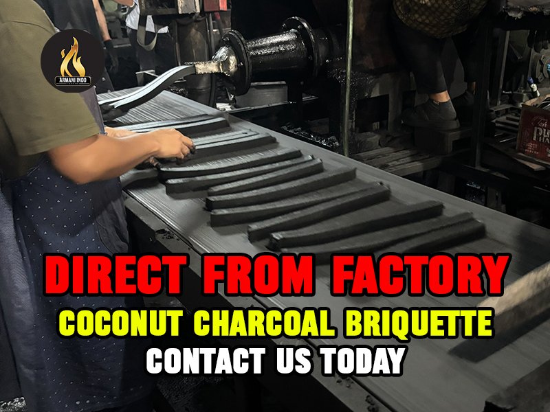 Coconut Charcoal Briquette Factory