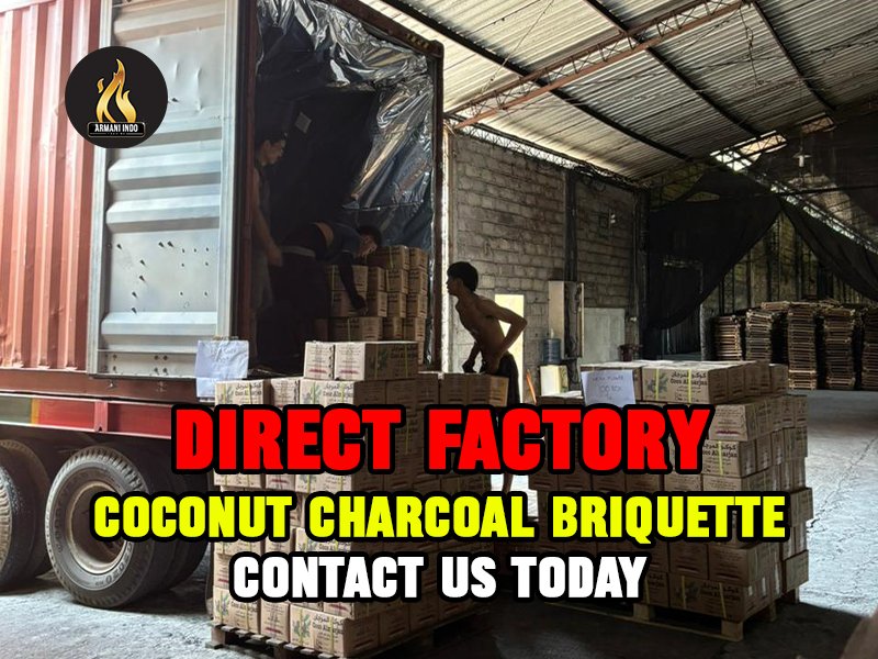 Coconut Charcoal Briquette Factory